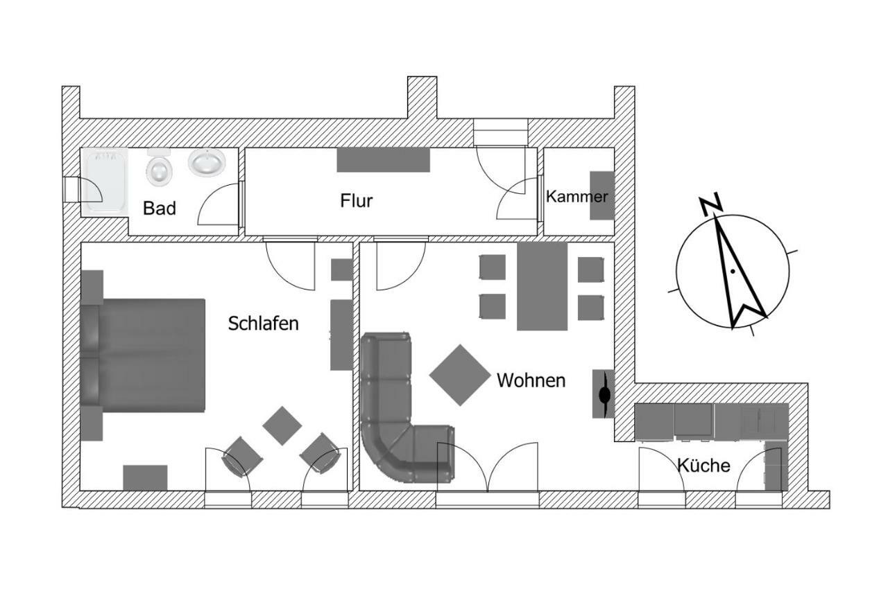 בראונלאגה Ferienapartment Bergstation מראה חיצוני תמונה